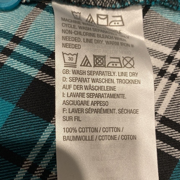 Womens Joan Rivers casual long sleeve stretch button down shirt 14. EUC - Picture 4 of 4